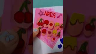 DIV nails blind bag with paper zoyas creative corner [upl. by Garth]