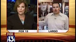 Charley Belcher of Fox 13 interviews The Silver Queen Inc and Belleair Coins Gold and Diamonds [upl. by Ferwerda]