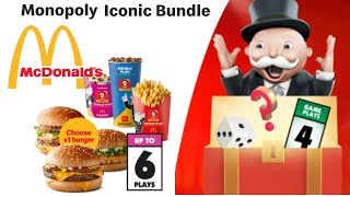 McDonald’s Monopoly Iconic Bundles [upl. by Intisar]