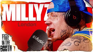 Millyz  Fire in the Booth 🇺🇸 [upl. by Eiliak]