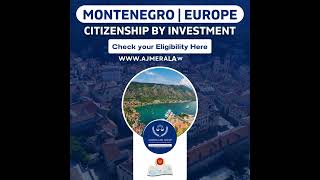 montenegro  secondpassport and citizenship by investorvisa goldenvisa 👉httpsajmeralawcom [upl. by Austreng906]