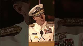 Admiral McRaven quotChange The Worldquot University of Texas Commencement Speech [upl. by Saqaw952]