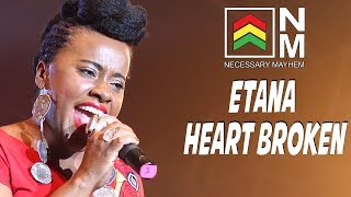 Etana  Heart Broken  Lyric Video  Curtis Lynch Production [upl. by Ahtiek605]