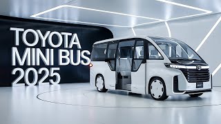 2025 Toyota Minibus Review – Spacious Efficient and Modern People Mover [upl. by Ojillek575]