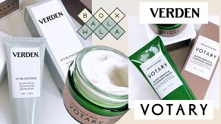 AUGUST BOXWALLA BEAUTY BOX  Votary  Verden  Trish V [upl. by Enylhsa705]