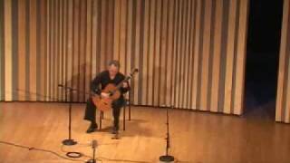 Eduardo Fernandez live at the IberoAmerican Guitar Festival [upl. by Maghutte702]