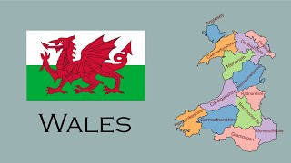 Wales Welsh and Historic Counties bitesize [upl. by Eirellav449]