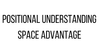 Positional Chess Understanding The Space Advantage [upl. by Geri]