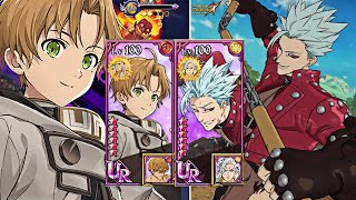 RUDY  FESTIVAL BAN THE NEW HUMAN TEAM COMBO Seven Deadly Sins Grand Cross [upl. by Anayt]