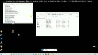 B760M DS3H AX DDR5 Rev 12 device drivers are nstalled [upl. by Aisayt482]