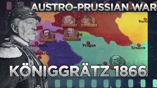 Battle of Königgrätz 1866  AustroPrussian War DOCUMENTARY [upl. by Eelaras]