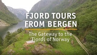 Fjord tours from Bergen Norway [upl. by Onidranreb]