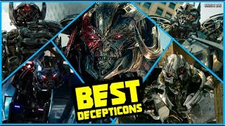 Top Best Decepticons In Transformers Live Action Movies  Comodin Cam [upl. by Ailisec]