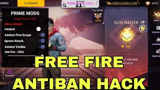 PRIME MODS  FREE FIRE ANTIBAN HACK  FF HACK  FREE FIRE PAID HACK [upl. by Sokul]