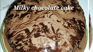 Milky chocolate cake  chocolate cake recipe by cook with Faria [upl. by Zsa702]