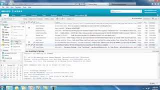 Zimbra 8 End User Demo [upl. by Odnuges]