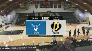 Dordt vs Luther Mens Basketball Nov 1 2024 [upl. by Thalassa]