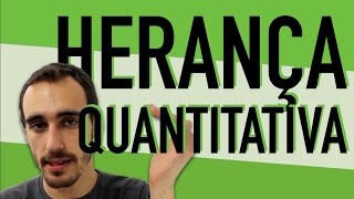 Genética  Herança Quantitativa [upl. by Dannye530]