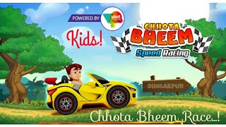 Chhota Bheem Car Racing  Chhota Bheem Speed Racing [upl. by Ardiedal778]