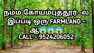 FARM LAND FOR SALE IN COIMBATORE PRICE 2 LAKHS ONLY CALL9524206052 farmland trending viral [upl. by Errehs602]