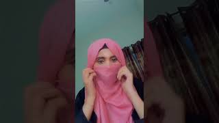 Naqab hijab tutorialeasy wear naqab tutorial [upl. by Ralaigh]