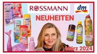 Alle Drogerie NEUHEITEN  Rossmann und dm Haul  März 2024 [upl. by Teferi]