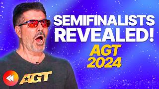 SEMIFINALISTS REVEALED 🤯 EVERY ACT In The Americas Got Talent 2024 Semifinals 🇺🇸✨ [upl. by Ahsekar]