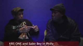 KRS ONE Speaks on Kanye West with SABIR BEY [upl. by Volin576]