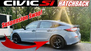 Civic Hatchback Si Rear Suspension Swap 20222024 [upl. by Enimasaj]