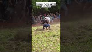 Cheese Rolling WORST FALLS and INJURIES 2023 [upl. by Arita349]