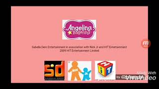 Angelina Ballerina Sabella Dern Entertainment Nick Jr Hit Entertainment Slow Motion Better Version [upl. by Eessac]