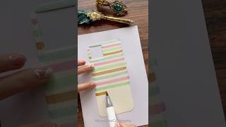 DIY Your Phone Case ✨ NhuanDaoCalligraphy Calligraphy Phonecase shorts [upl. by Engle]