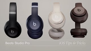 Beats Studio Pro Tips and Tricks for iOS  Beats by Dre [upl. by Eirroc652]