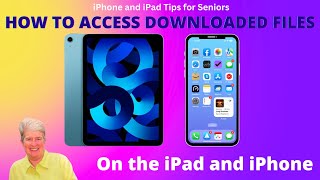 How To Access Downloaded Files on the iPad and iPhone [upl. by Cia]