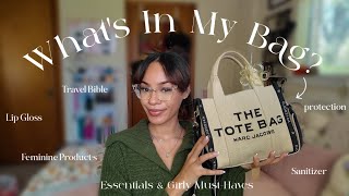 WHATS IN MY BAG♡ Essentials amp Girly MustHaves [upl. by Notirb]