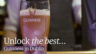 How to pour a pint of Guinness in Dublin [upl. by Lanod516]