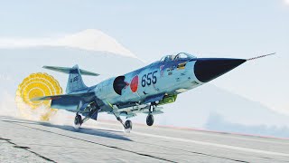 The Engine howl of the F104 Star Fighter is utterly haunting War Thunder [upl. by Tamer]