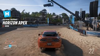 Porsche 911 Carrera and Supra mk4 Gameplay  Forza Horizon 5 4K [upl. by Etteiluj747]