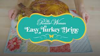 How to Make Turkey Brine  The Pioneer Woman  Ree Drummond Recipes [upl. by Anade]