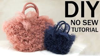 DIY NO SEW Bag Tutorial  Beginner Bag Making  Fashionable Nari [upl. by Margaret394]