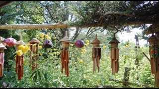 Soothing Wind Chimes With Birdsong [upl. by Themis]