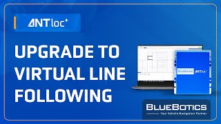 ANT localization Natural Navigation System  Upgrade to Virtual Line Following [upl. by Shel]