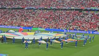 EURO 24 Opening Ceremony Serbia vs Denmark [upl. by Zebada]