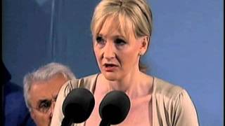 JK Rowling Speaks at Harvard Commencement [upl. by Menard]