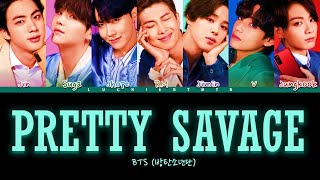 How Would BTS Sing quotPretty Savagequot By BLACKPINK FANMADE [upl. by Nitsuj]