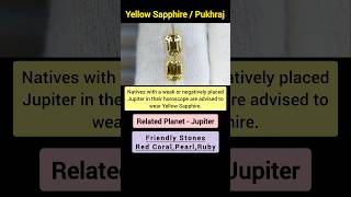 Pukhraj Stone Ceylon High Quality for Jupiter 💫 shortsviral ytshorts vedicastrology [upl. by Aivata89]