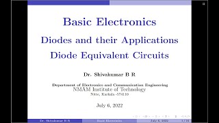 Tutorial 4 Diode Equivalent Circuits [upl. by Hashim]