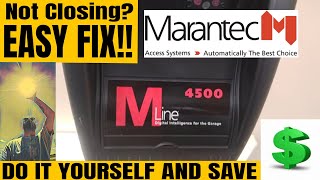 🔩Marantec Garage Door Opener Closing Problems🔩 [upl. by Amirak]