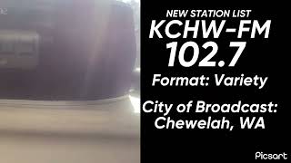 NEW STATION FOUND Confirming KCHWFM from Chewelah WA [upl. by Enisamoht714]