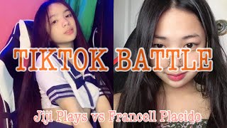 Jiji Plays vs Franzell Placido  TIKTOK BATTLE [upl. by Dallas]